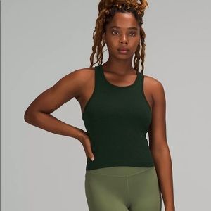 Lululemon ebb to street cropped tank
